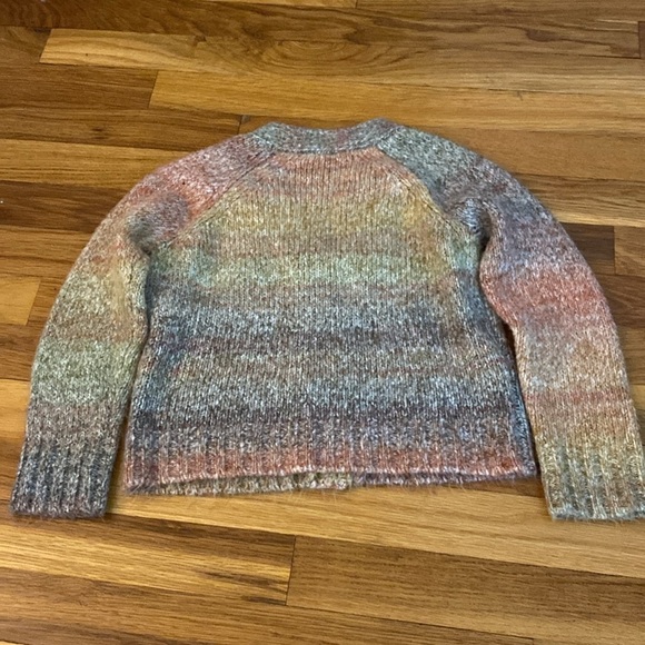 Central Park West Girls Multicolored Button Down Sweater Size S - Picture 7 of 7